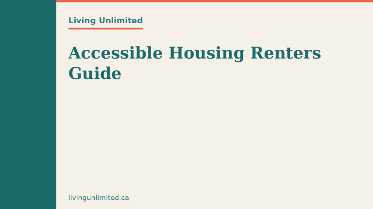 Accessible Housing Renters Guide