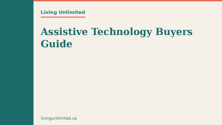 Assistive Technology Buyers Guide