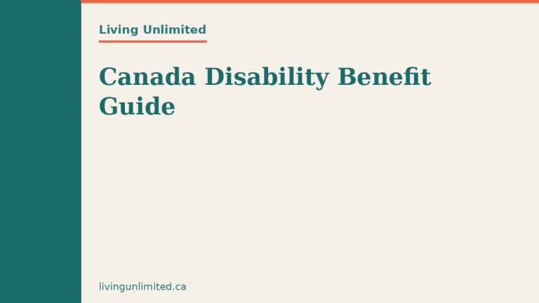 Canada Disability Benefit Guide