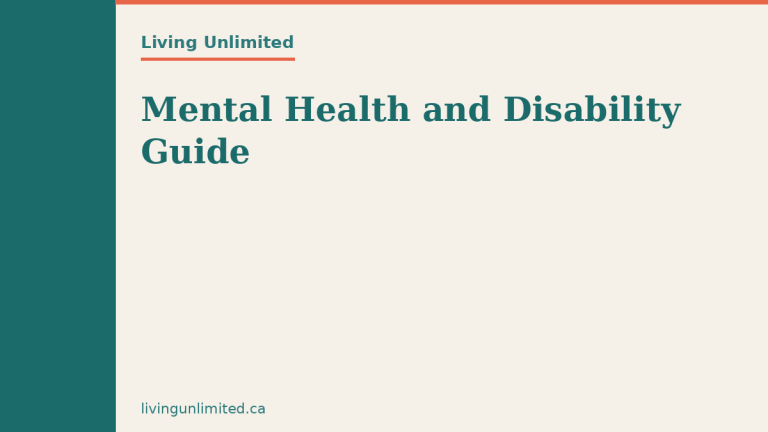 Mental Health and Disability Guide