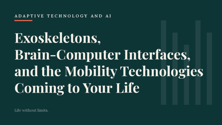Exoskeletons, Brain-Computer Interfaces, and the Mobility Technologies Coming to Your Life
