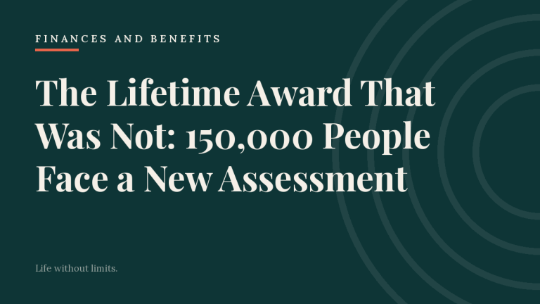 The Lifetime Award That Was Not: 150,000 People Face a New Assessment